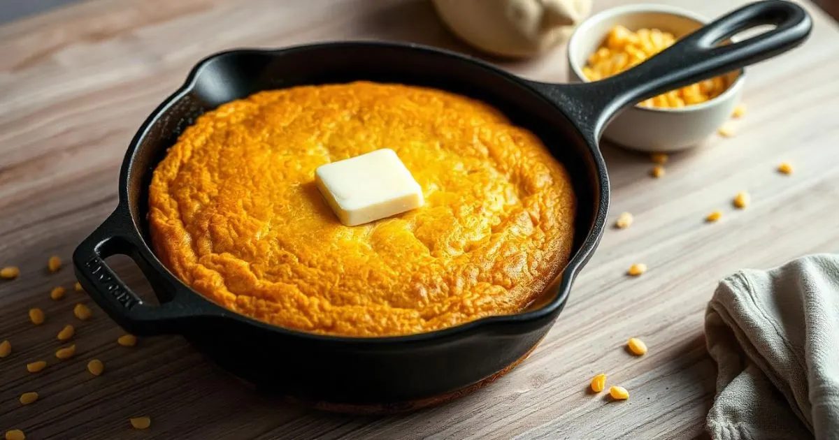 Southern Cornbread Recipe with Buttermilk